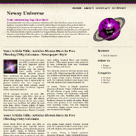 безкоштовний HTML5 шаблон Newsy